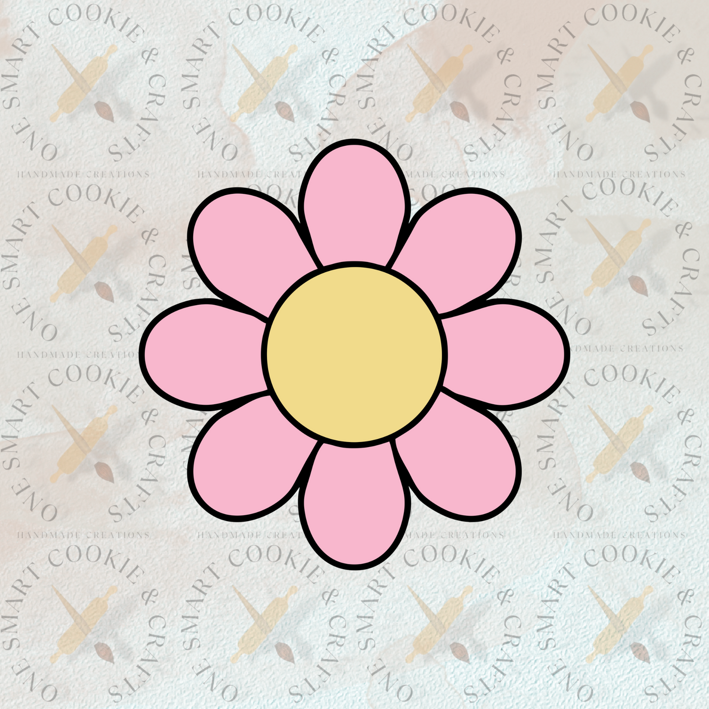 Cortador de galletas florales