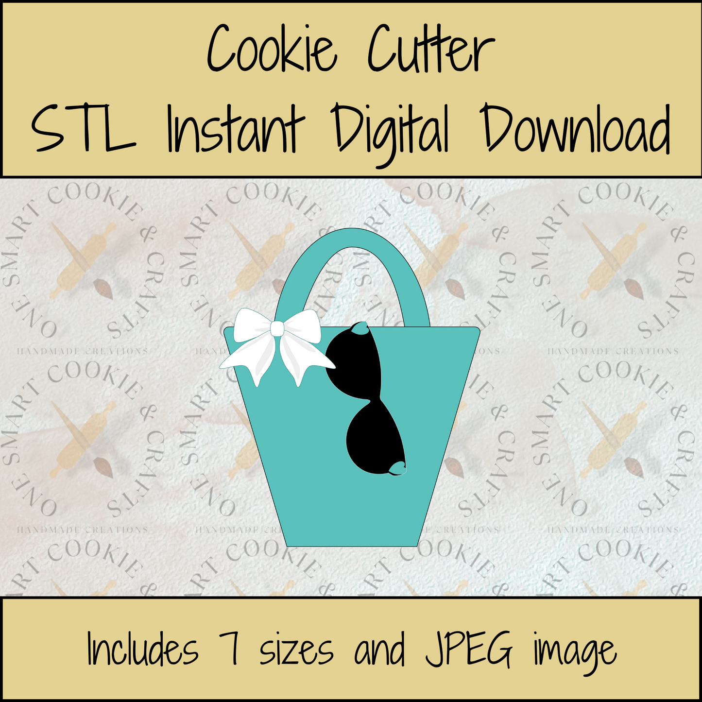 Purse Cookie Cutter STL File