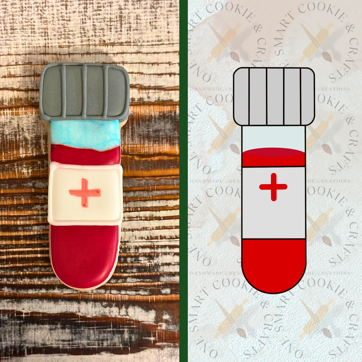 Cortador de galletas de vial de laboratorio