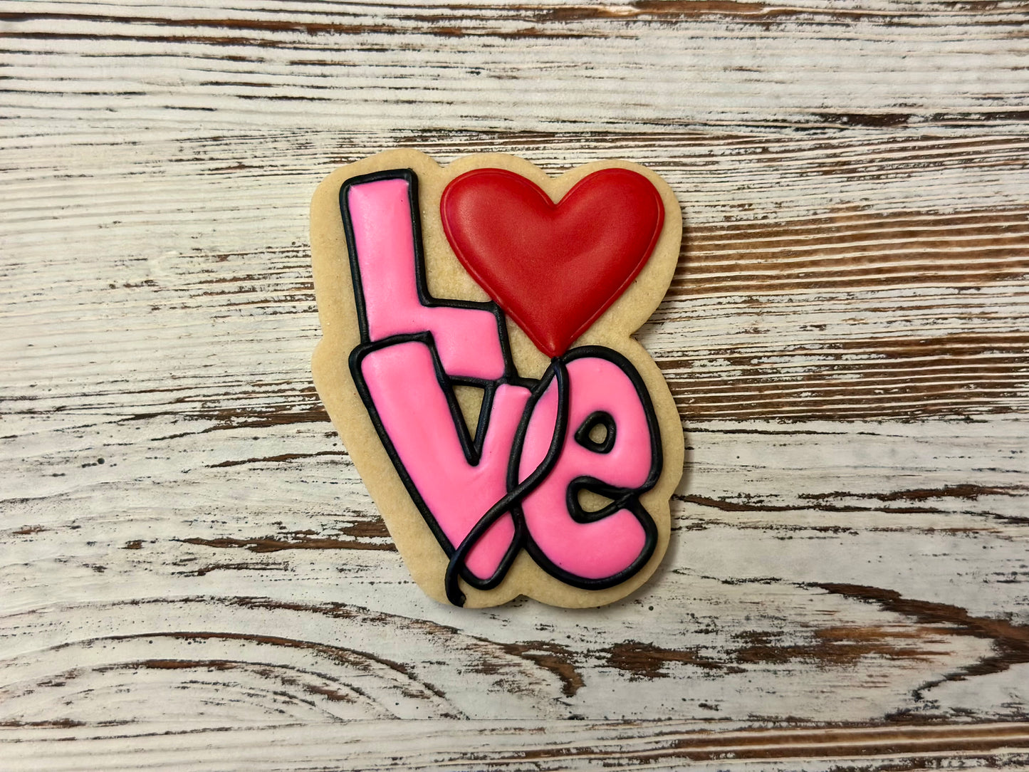 Love Plaque Heart Cookie Cutter STL File