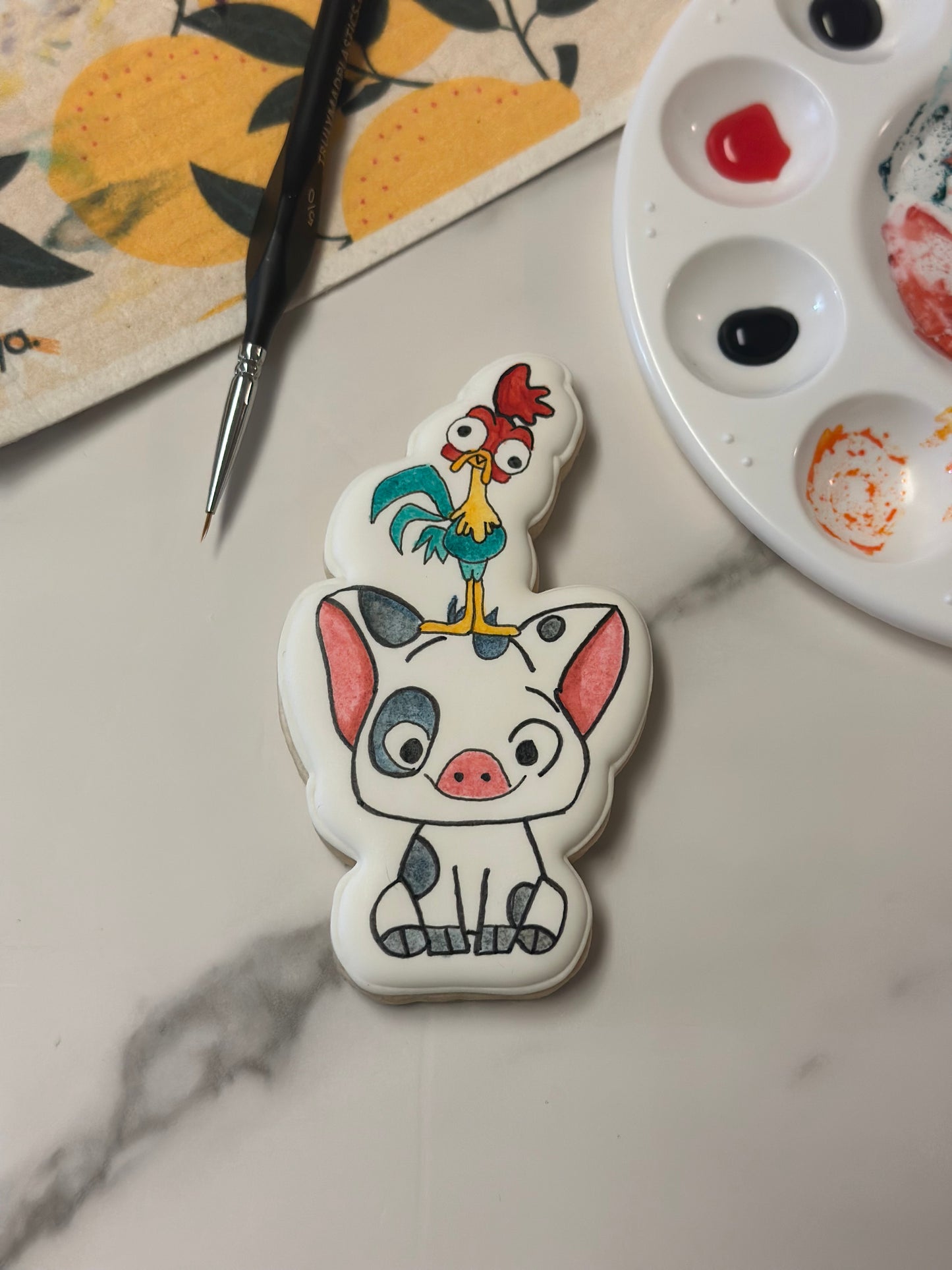 Pig & Rooster Cookie Cutter