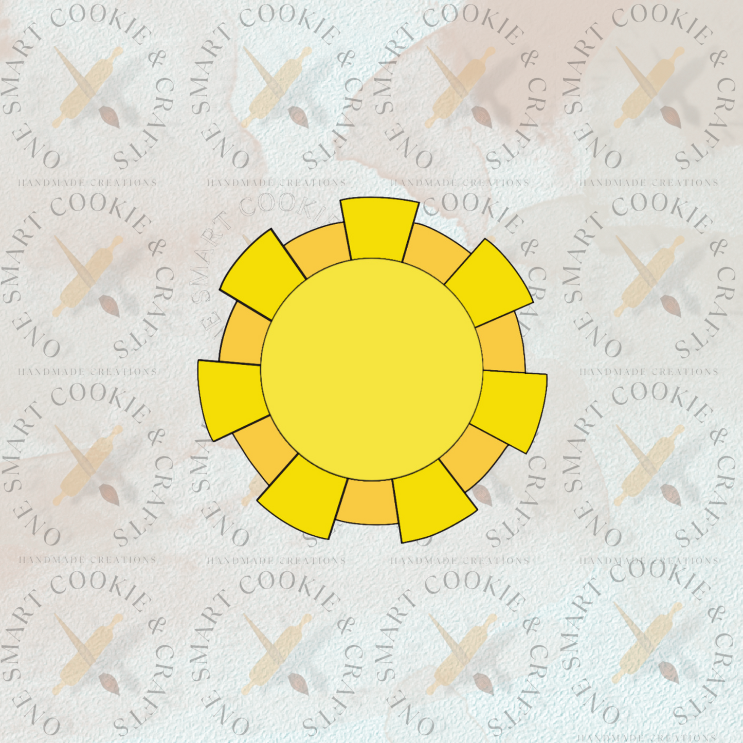 Sun Cookie Cutter
