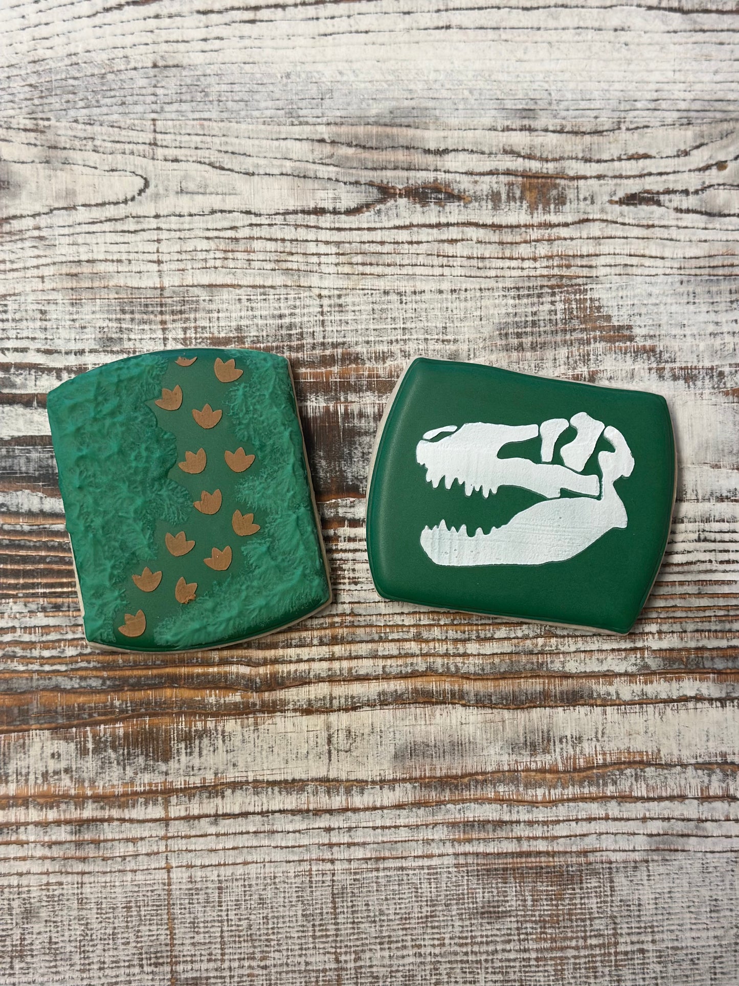 Dinosaur Skull Cookie Stencil