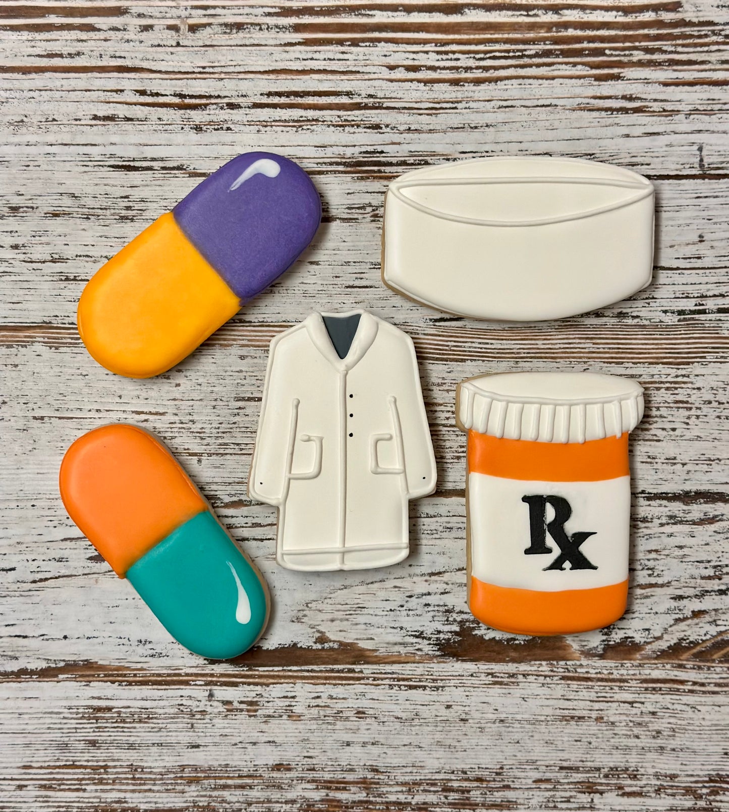 Cortador de galletas de botella de medicina