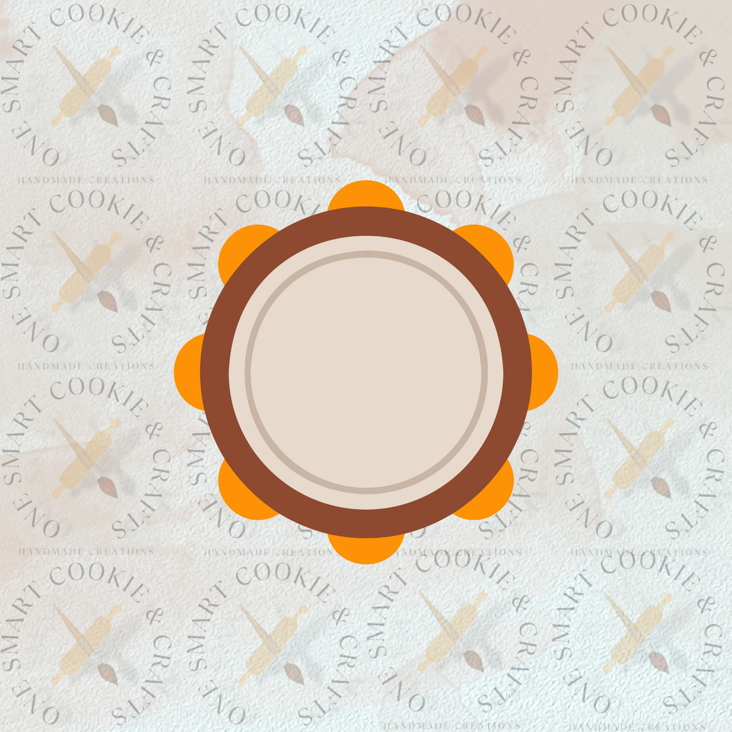 Tambourine Cookie Cutter