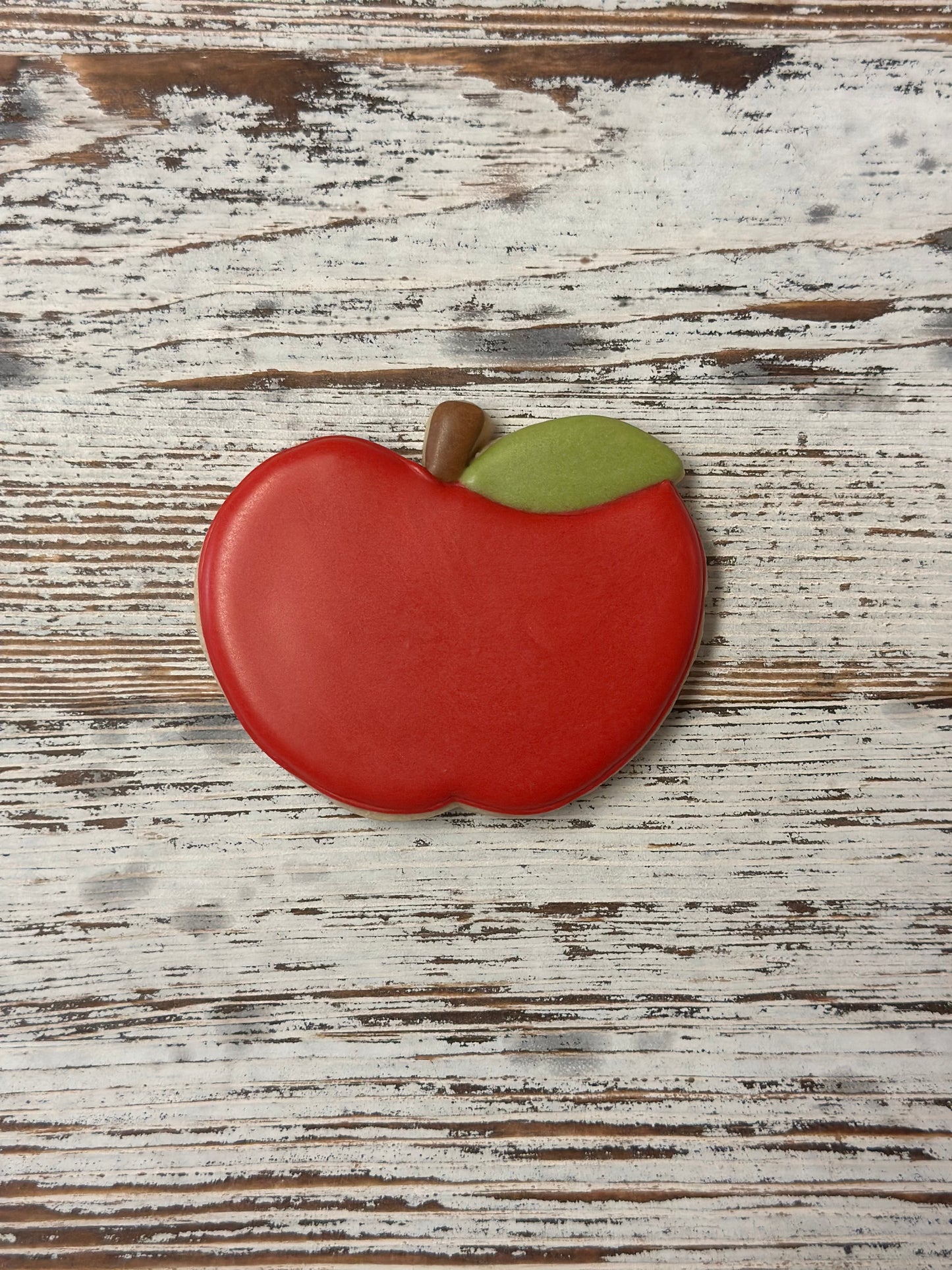 Cortador de galletas de manzana