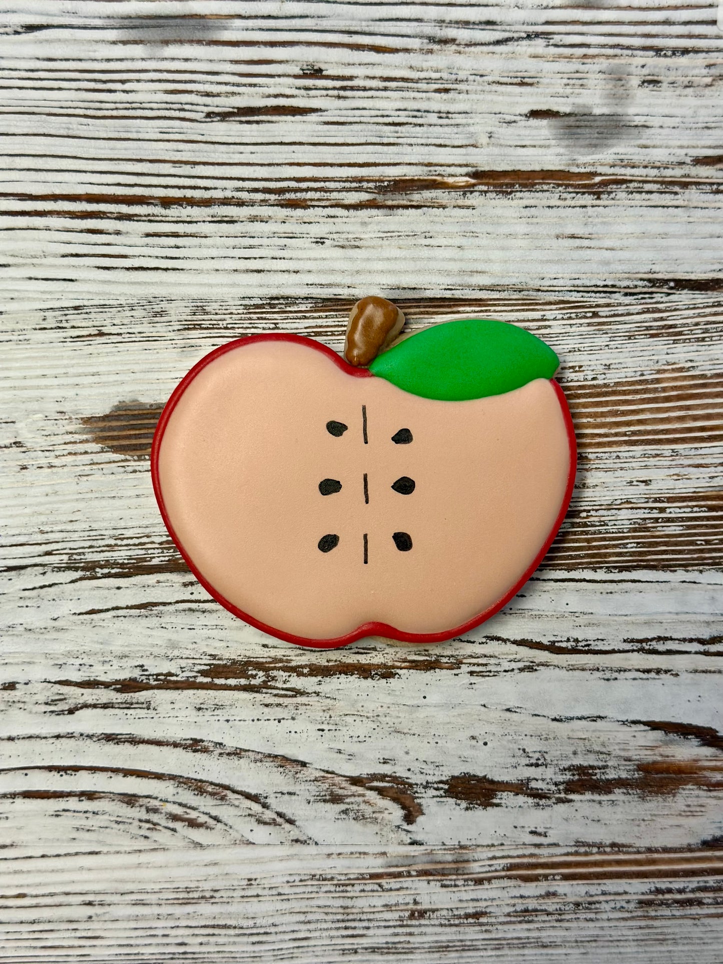 Cortador de galletas de manzana