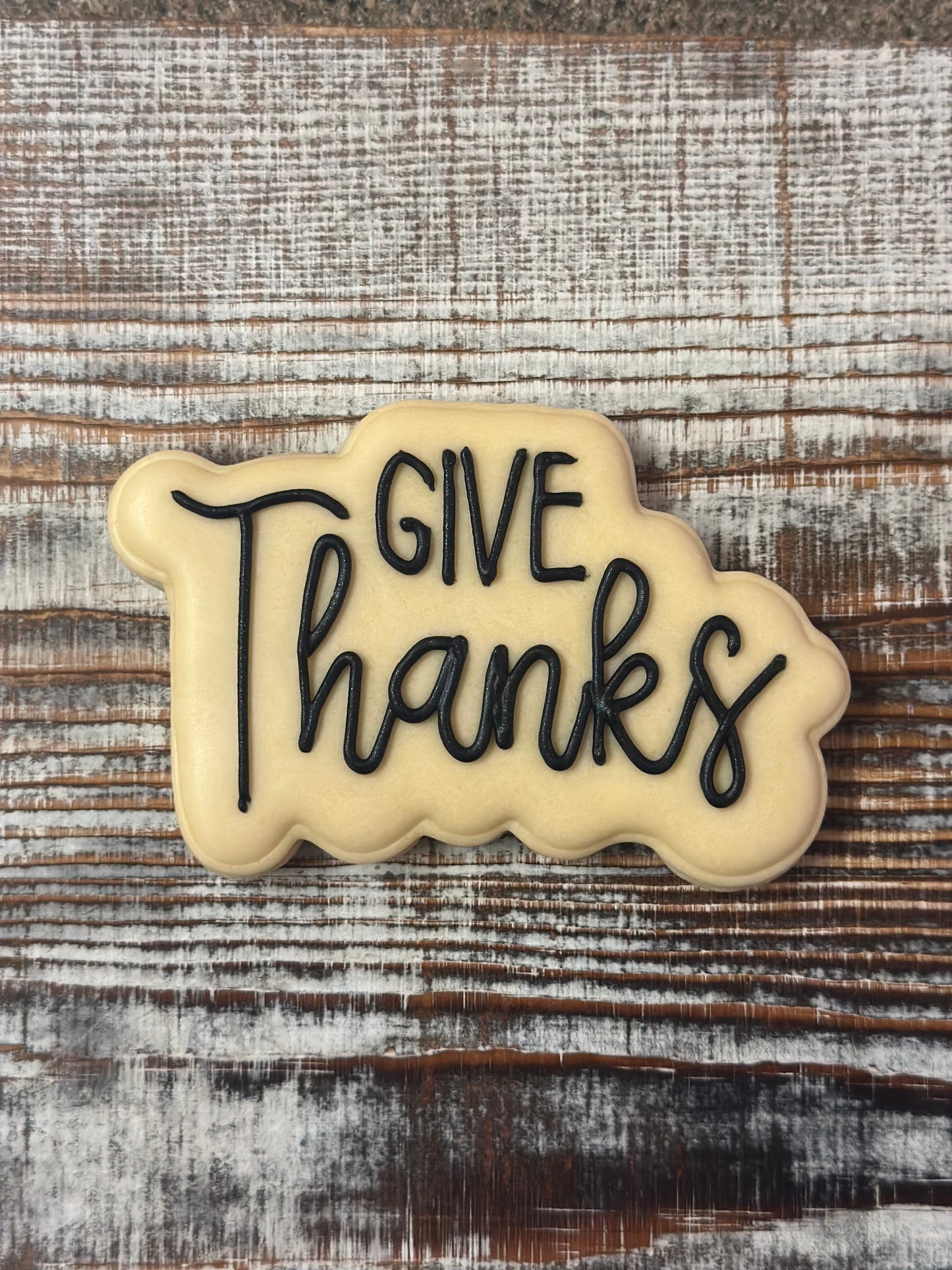 Give Thanks Cookie Cutter