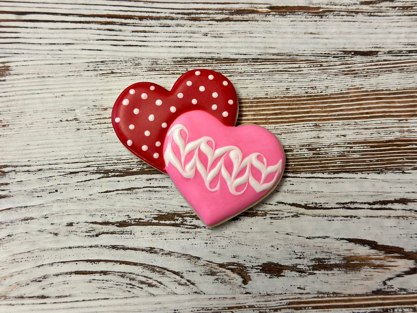 Cortador de galletas de doble corazón