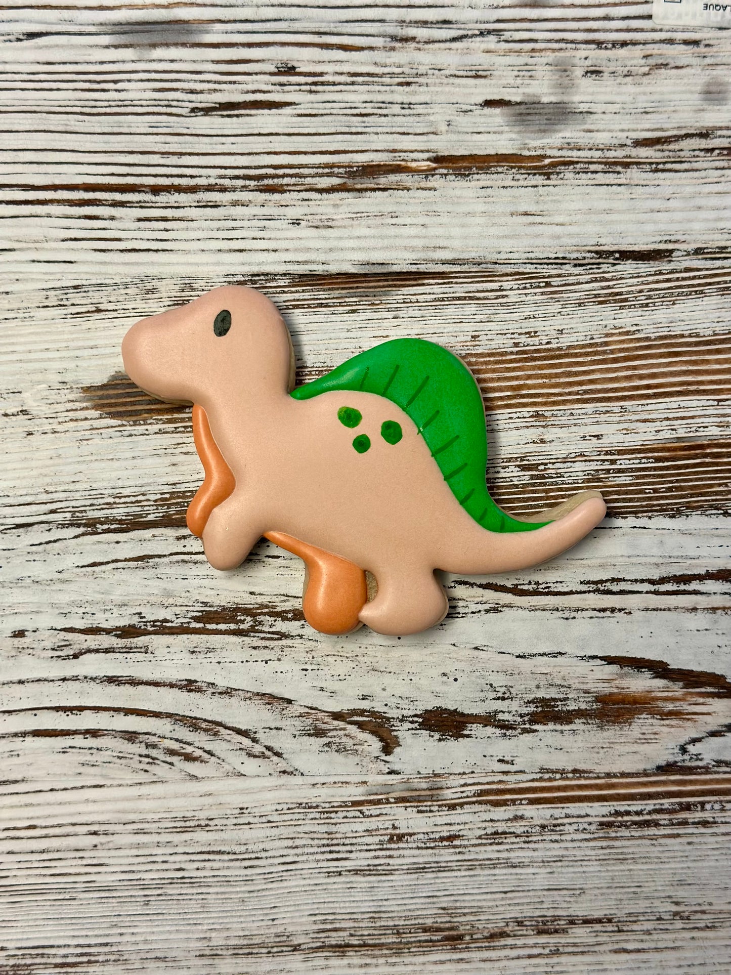 Cortador de galletas de dinosaurio