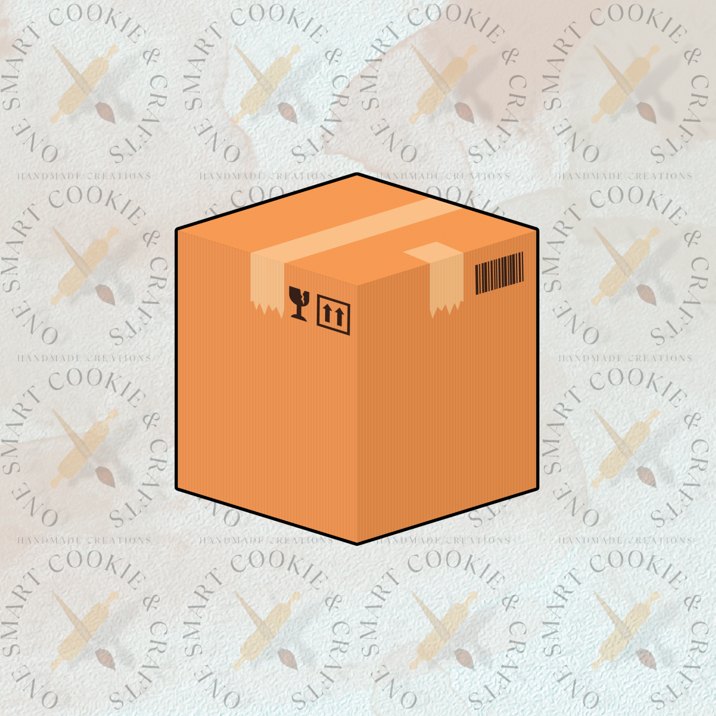 Cortador de galletas de caja de envío