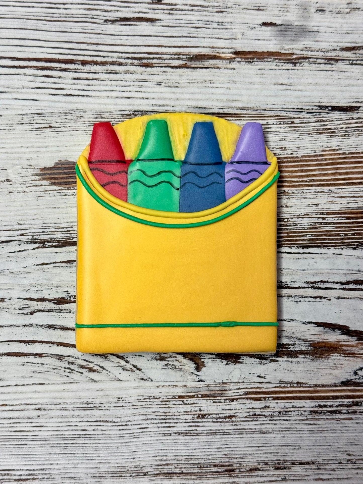 Cortador de galletas de crayón