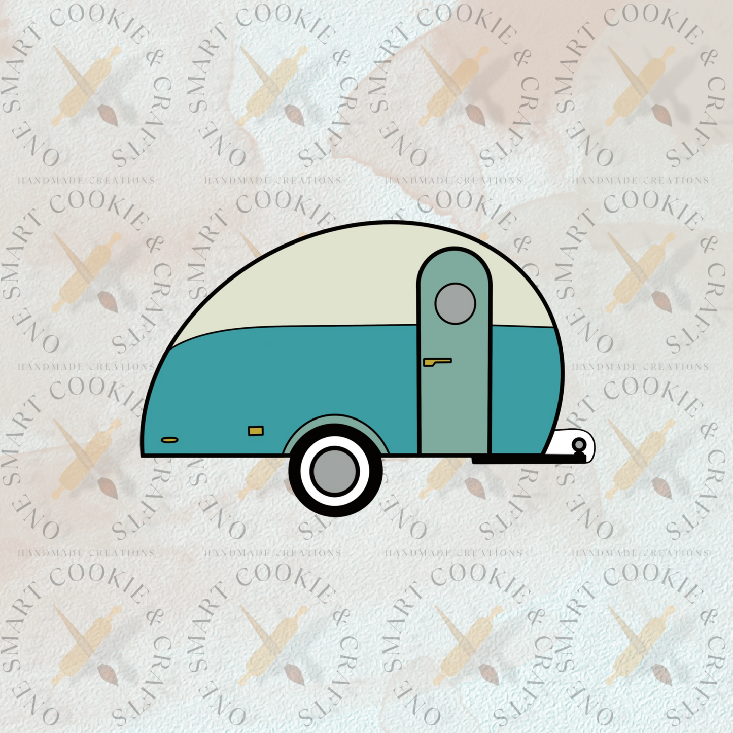Cortador de galletas camper