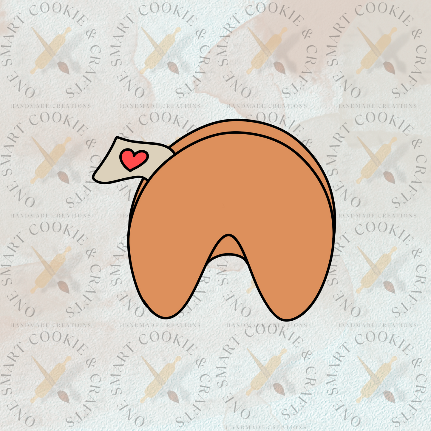 Fortune Cookie Cookie Cutter