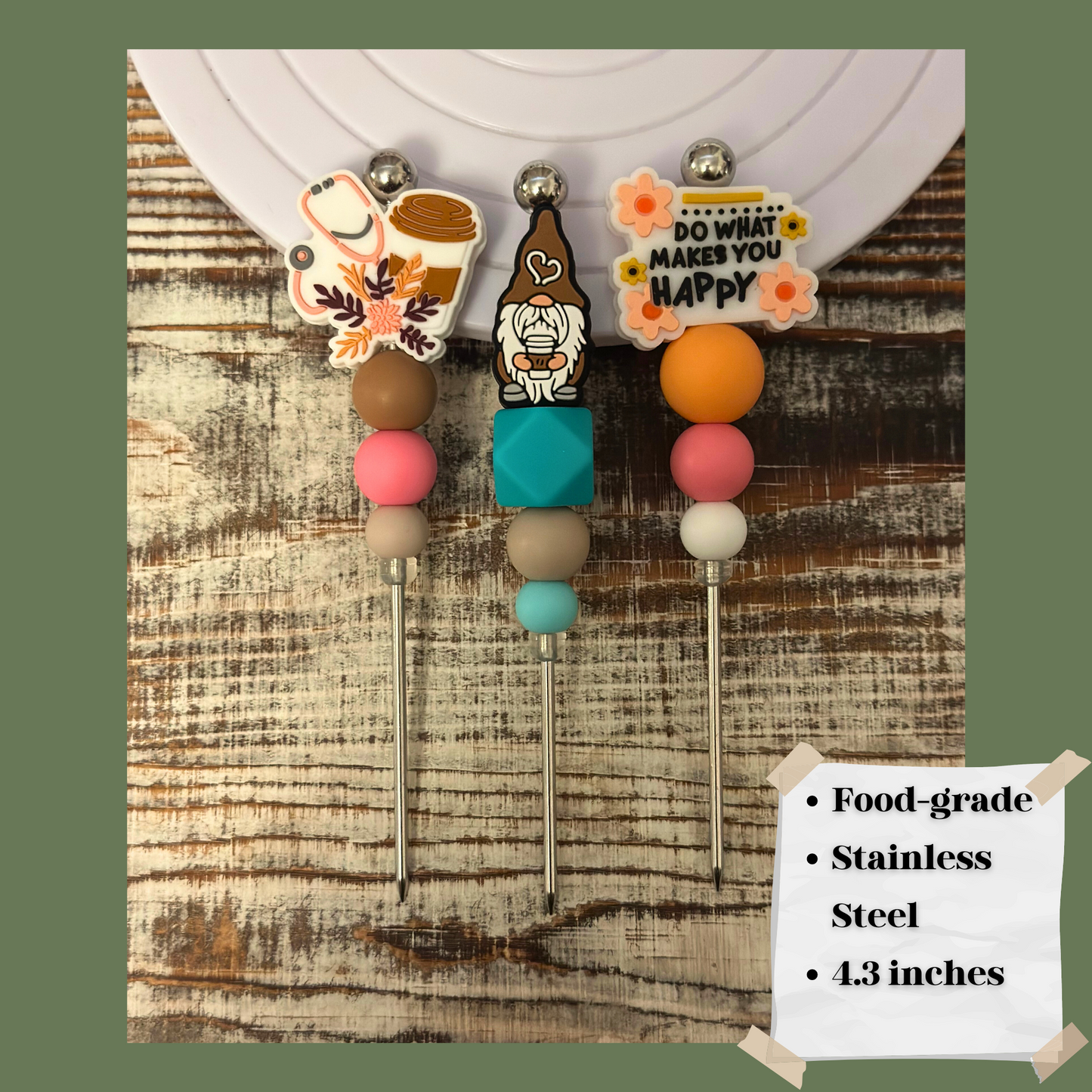 Escribano de galletas de café