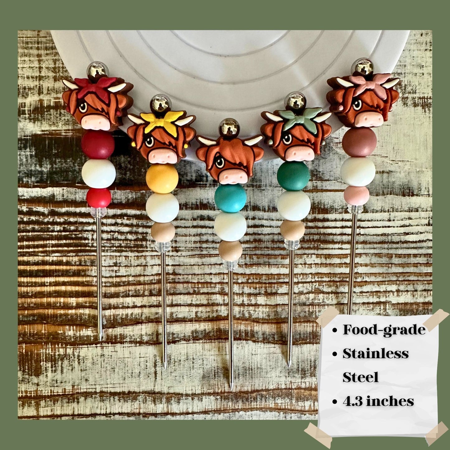 Highland Cow Cookie Scribe