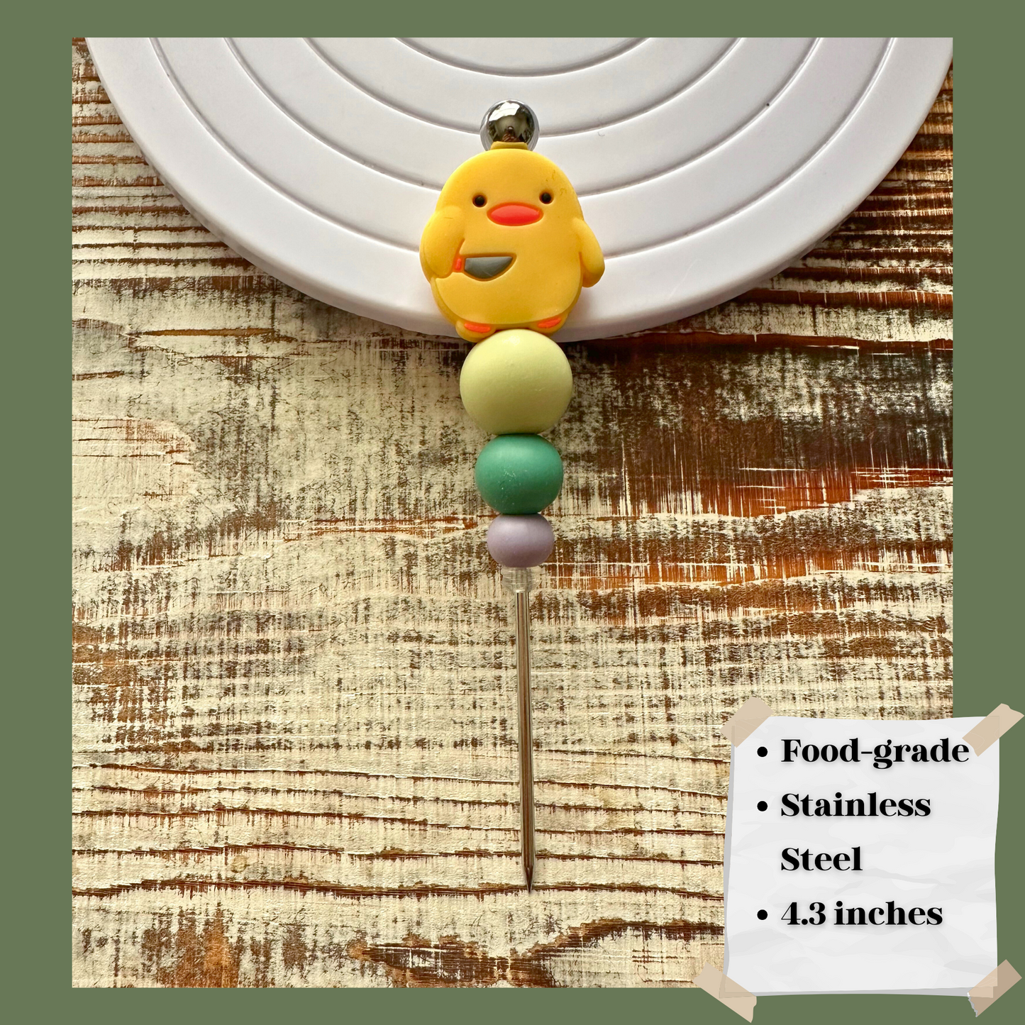 Escriba de galleta de pato