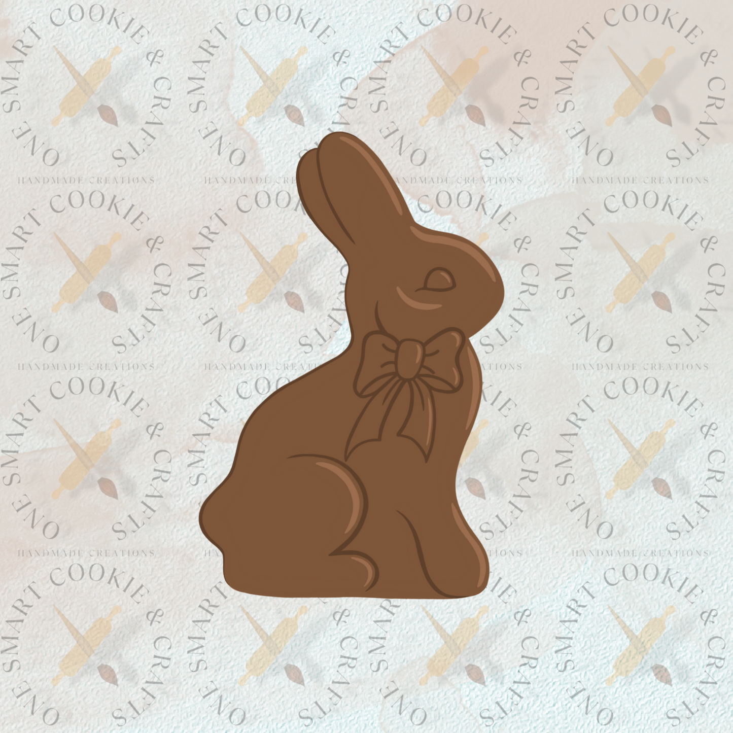Cortador de galletas de conejito de Pascua