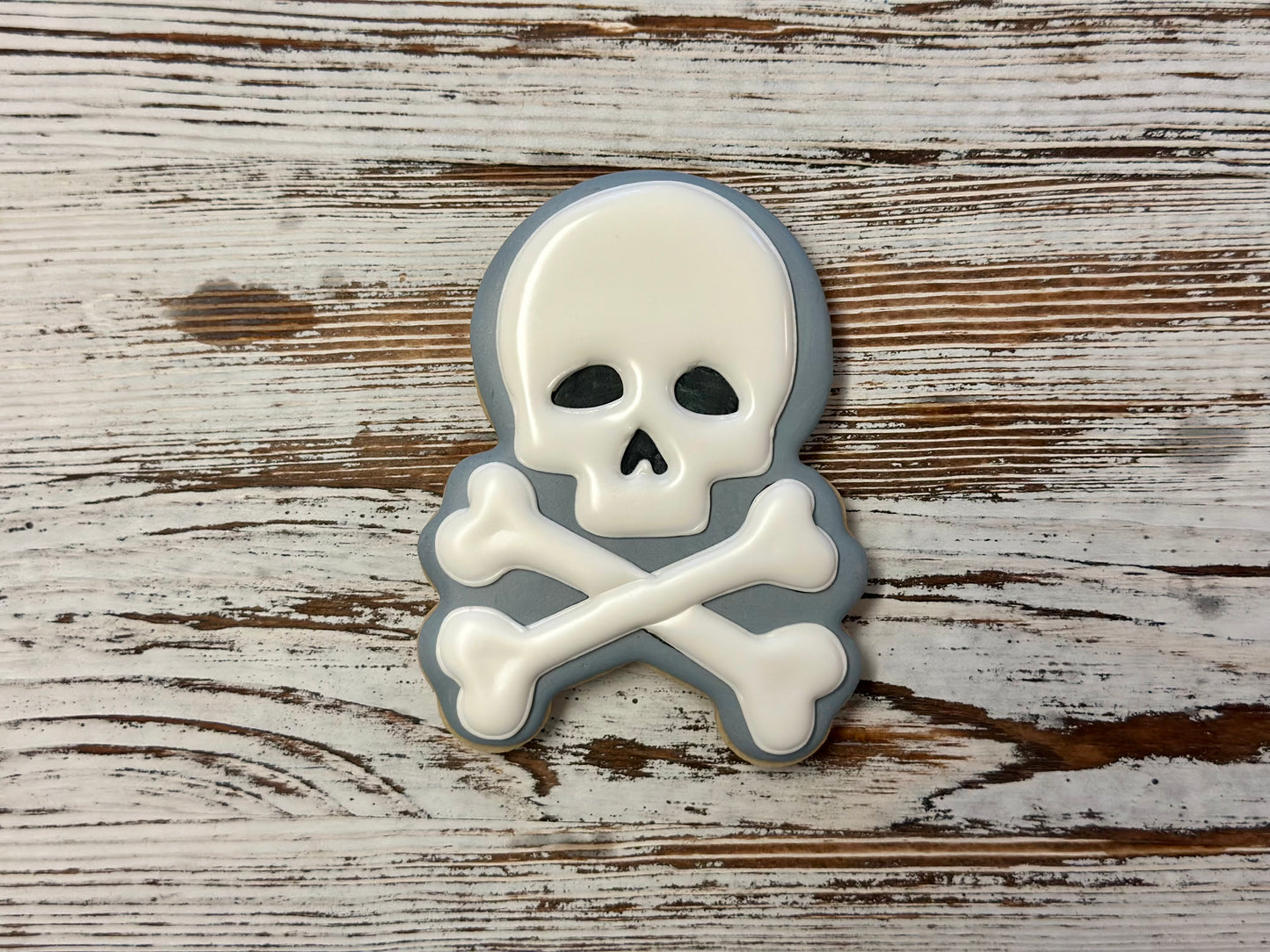 Skull and Bones Cookie Cutter STL File