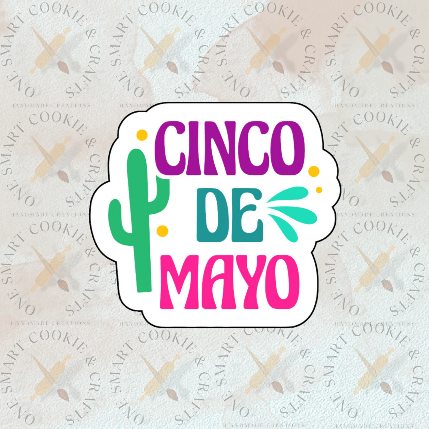 Cortador de galletas Cinco de Mayo