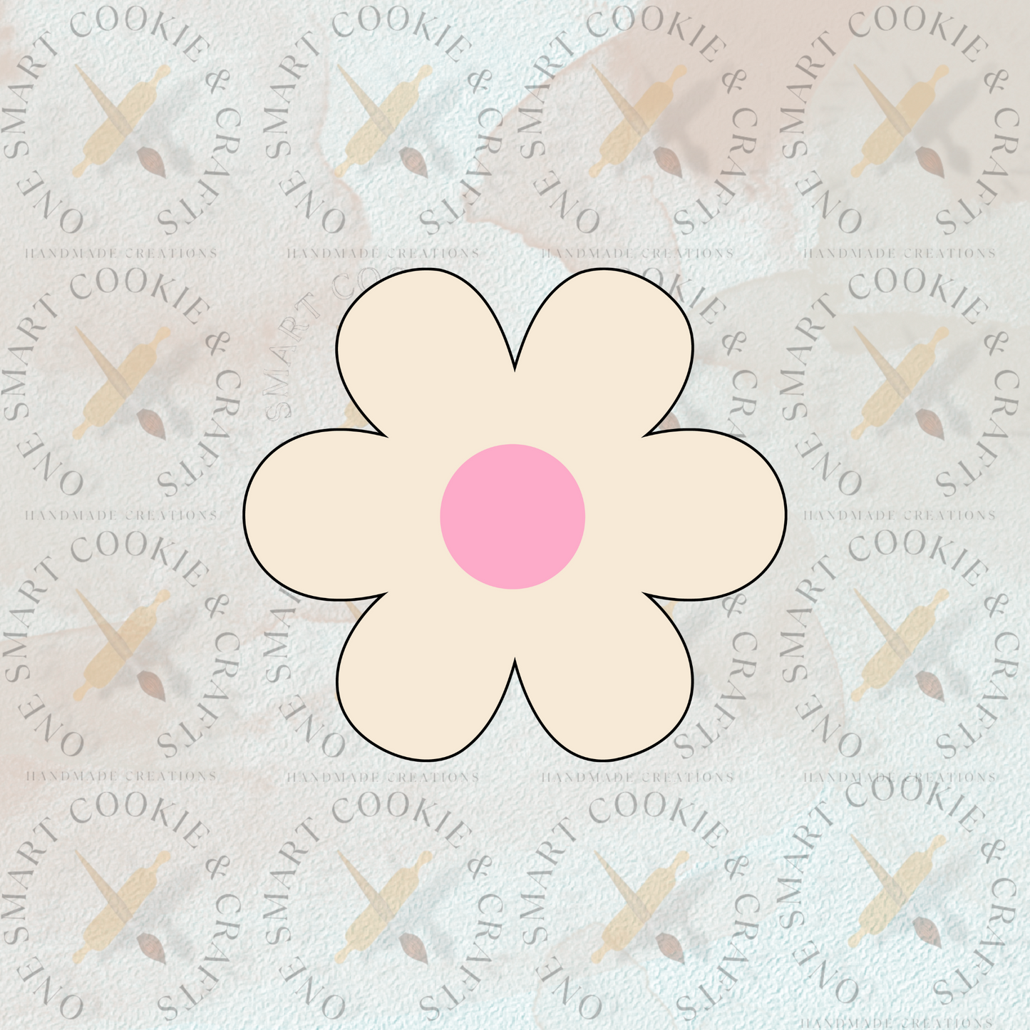 Cortador de galletas florales