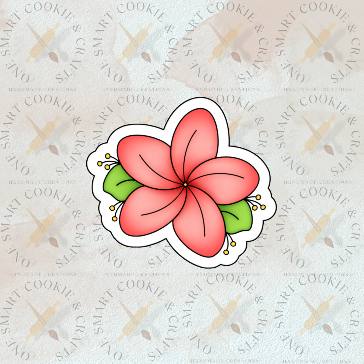 Cortador de galletas de flores