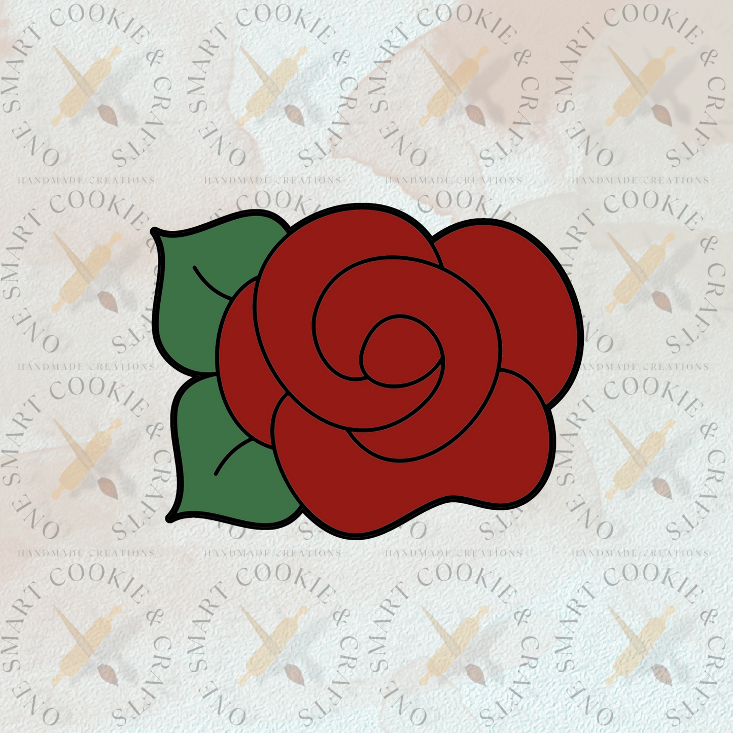 Cortador de galletas rosa