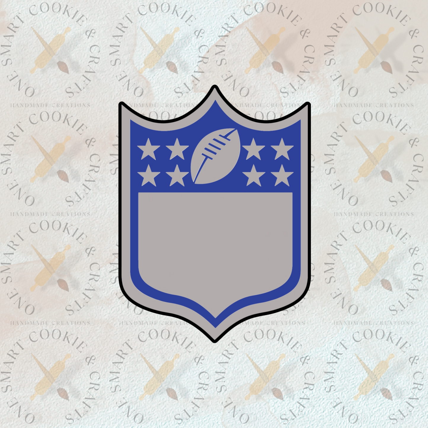 Football Logo Cookie Cutter