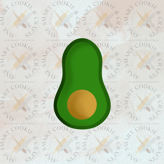 Cortador de galletas de aguacate