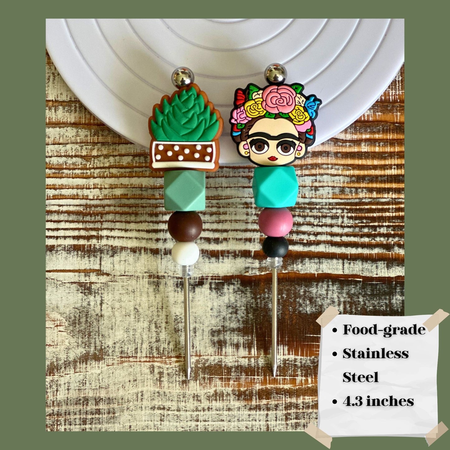 Mujer escriba de galletas