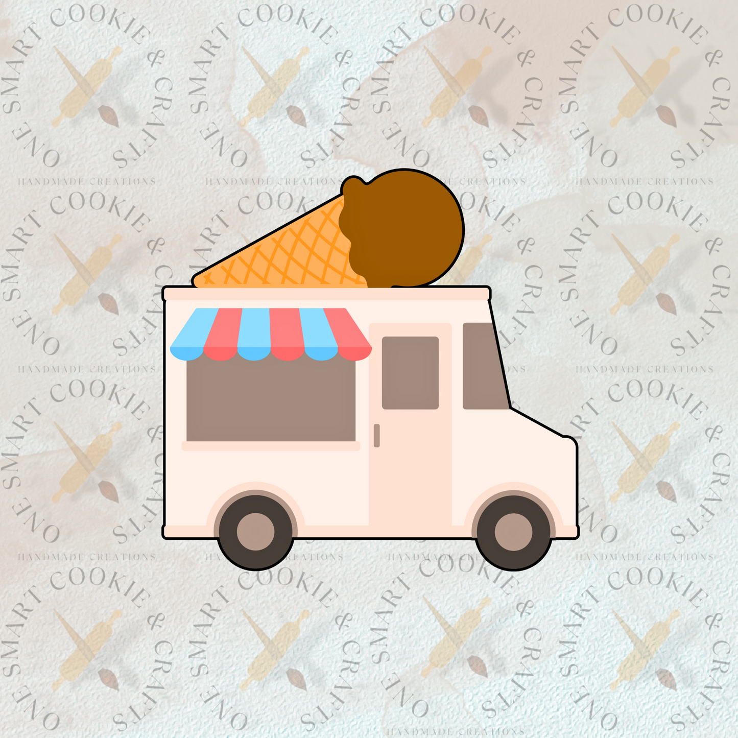 Cortador de galletas de helado