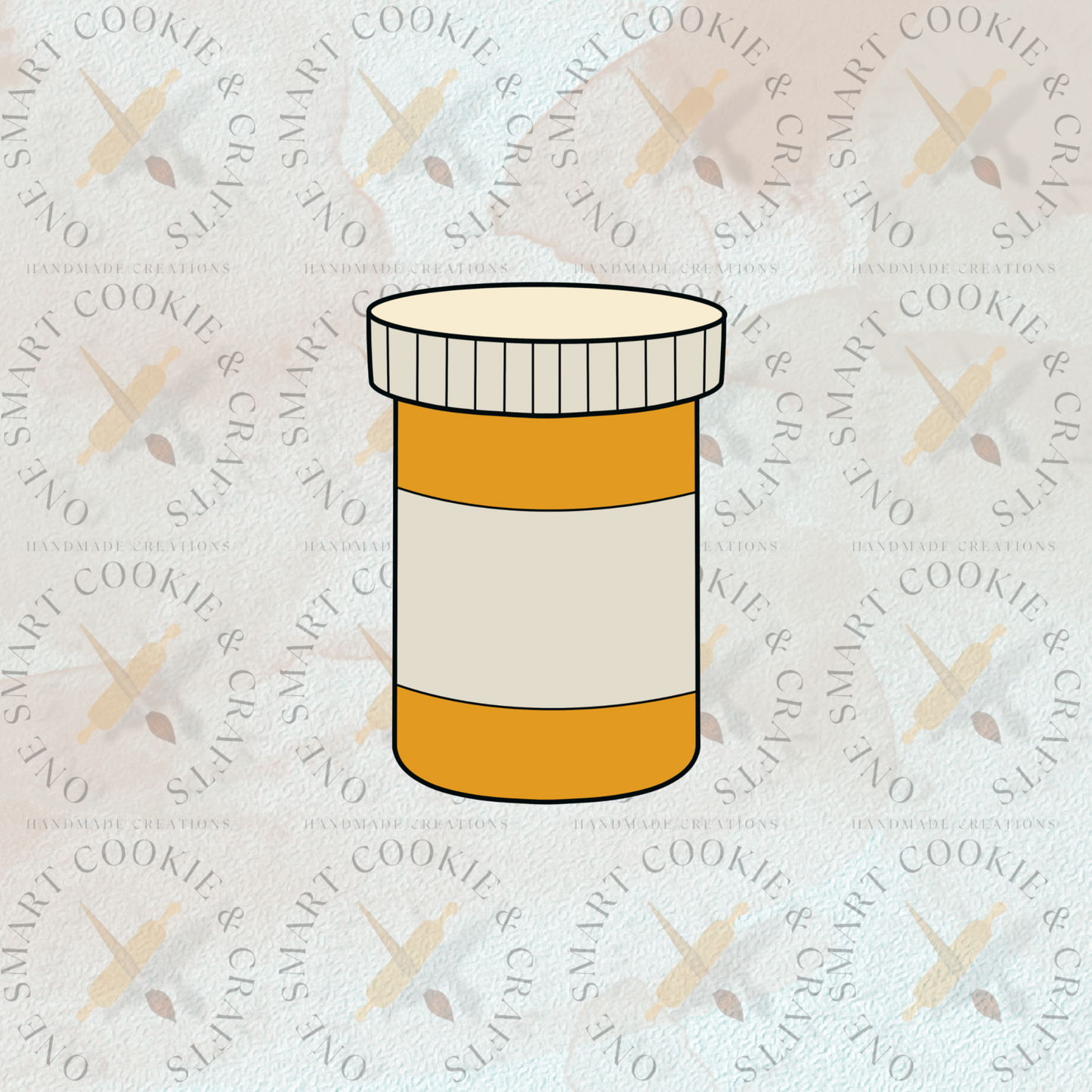 Cortador de galletas de botella de medicina