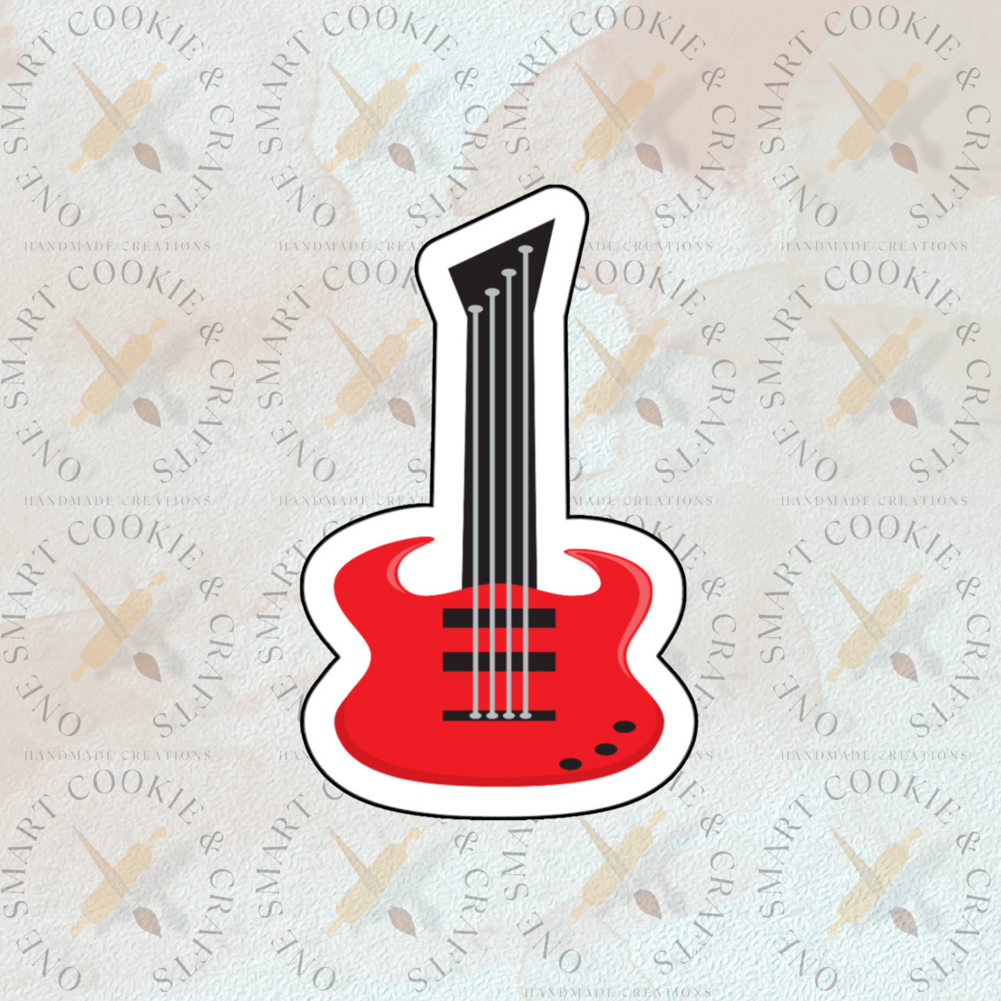 Cortador de galletas de guitarra