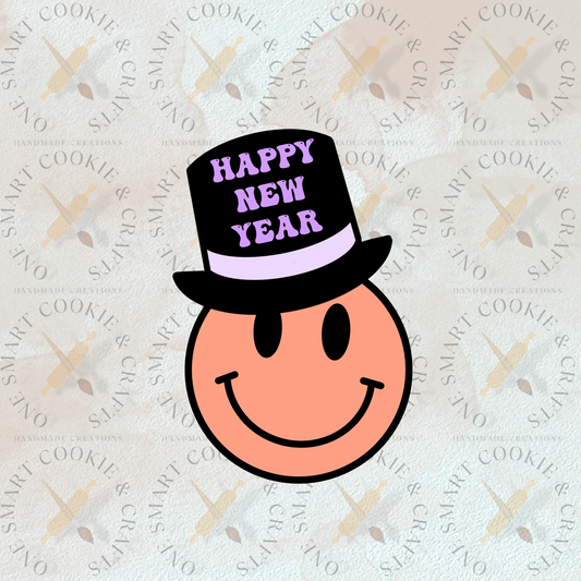 Cortador de galletas de año nuevo