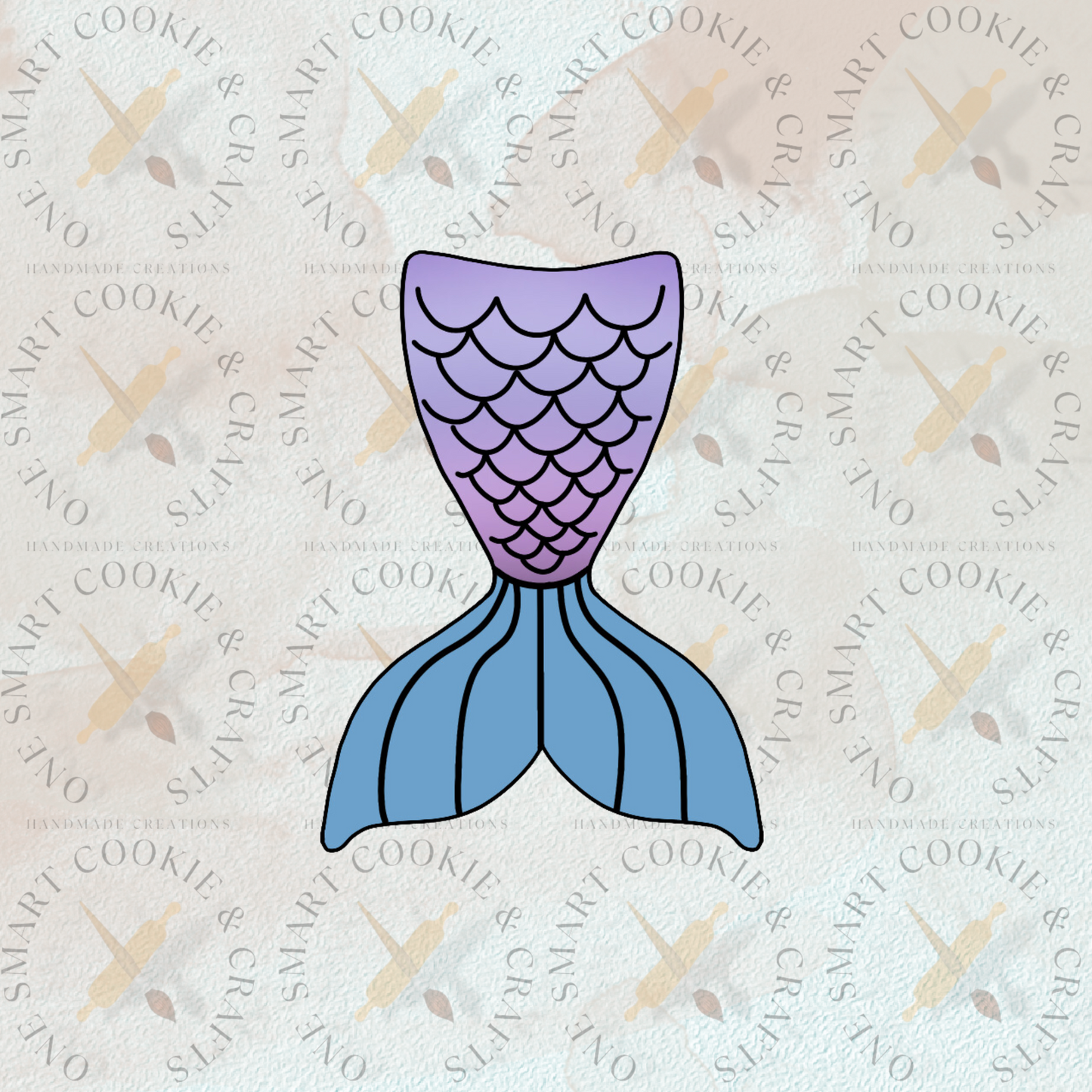 Mermaid Cookie Cutter