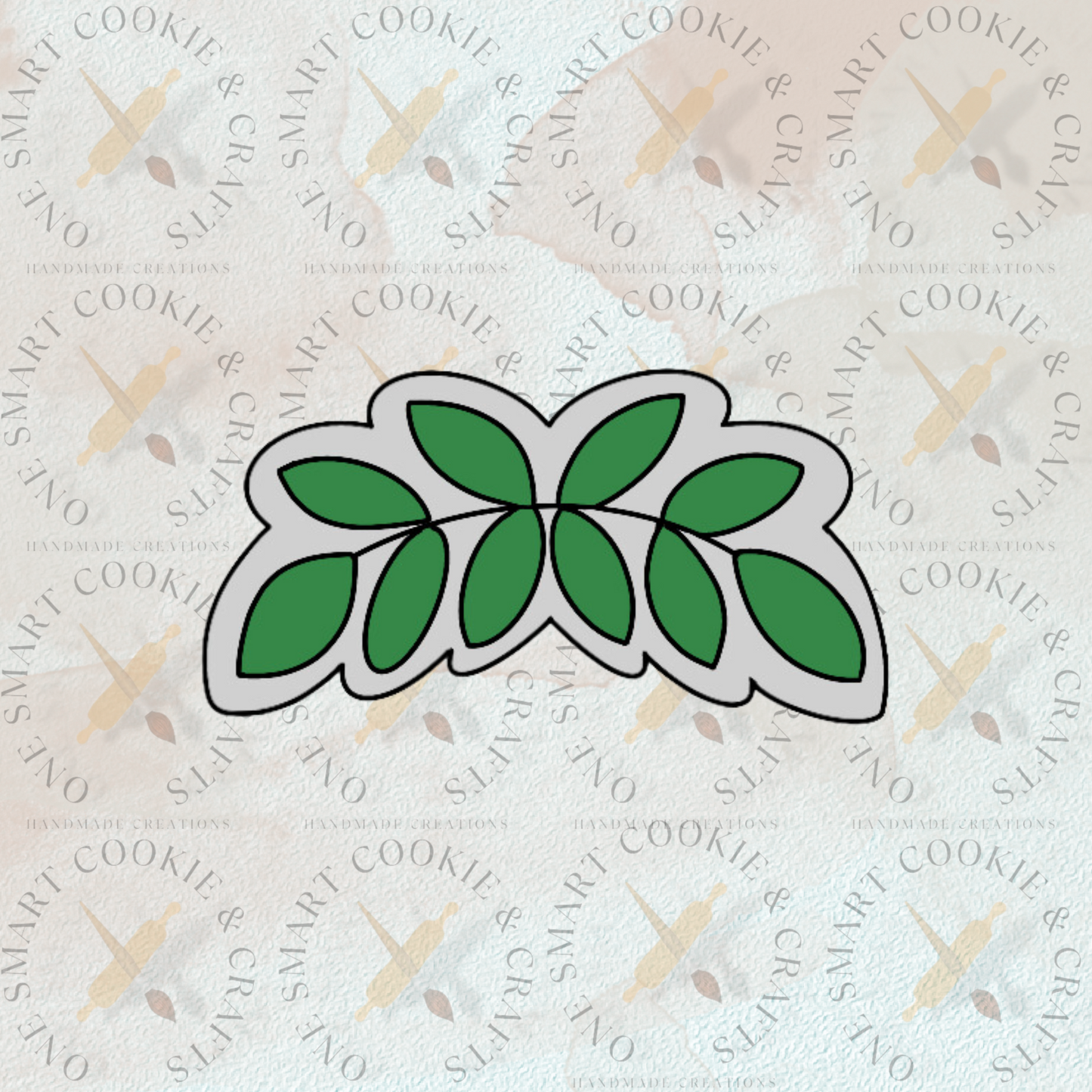 Greenery Cookie Cutter