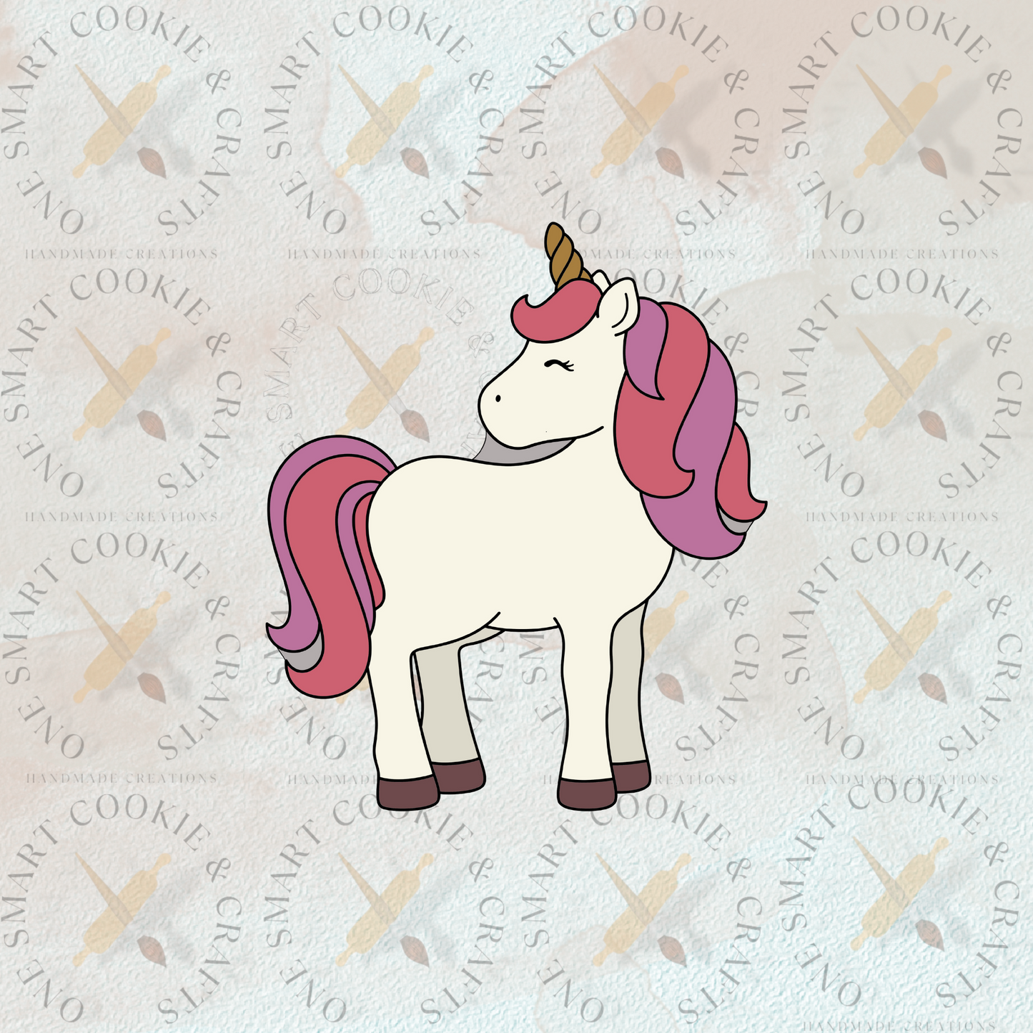 Cortador de galletas Unicornio