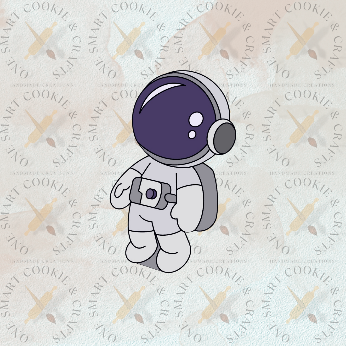 Cortador de galletas de astronauta