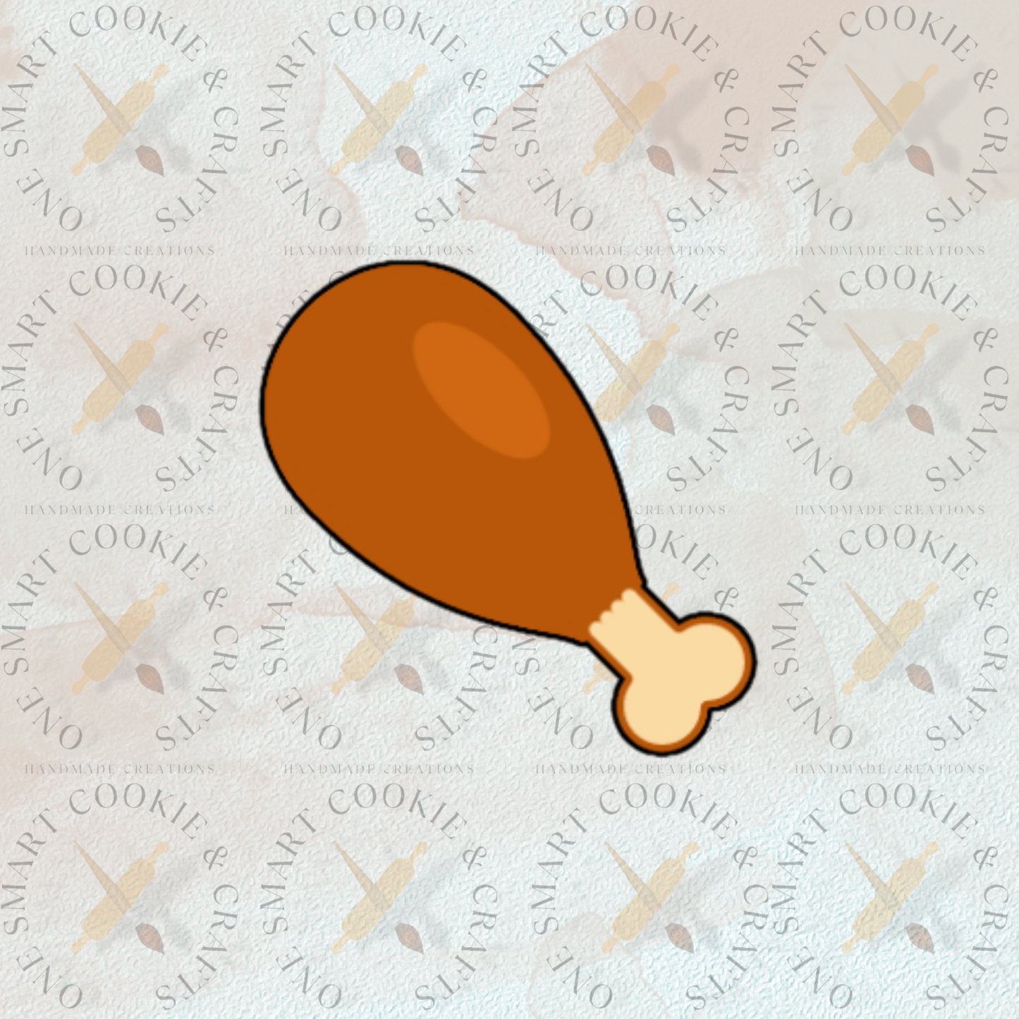 Turkey Leg Cookie Cutter