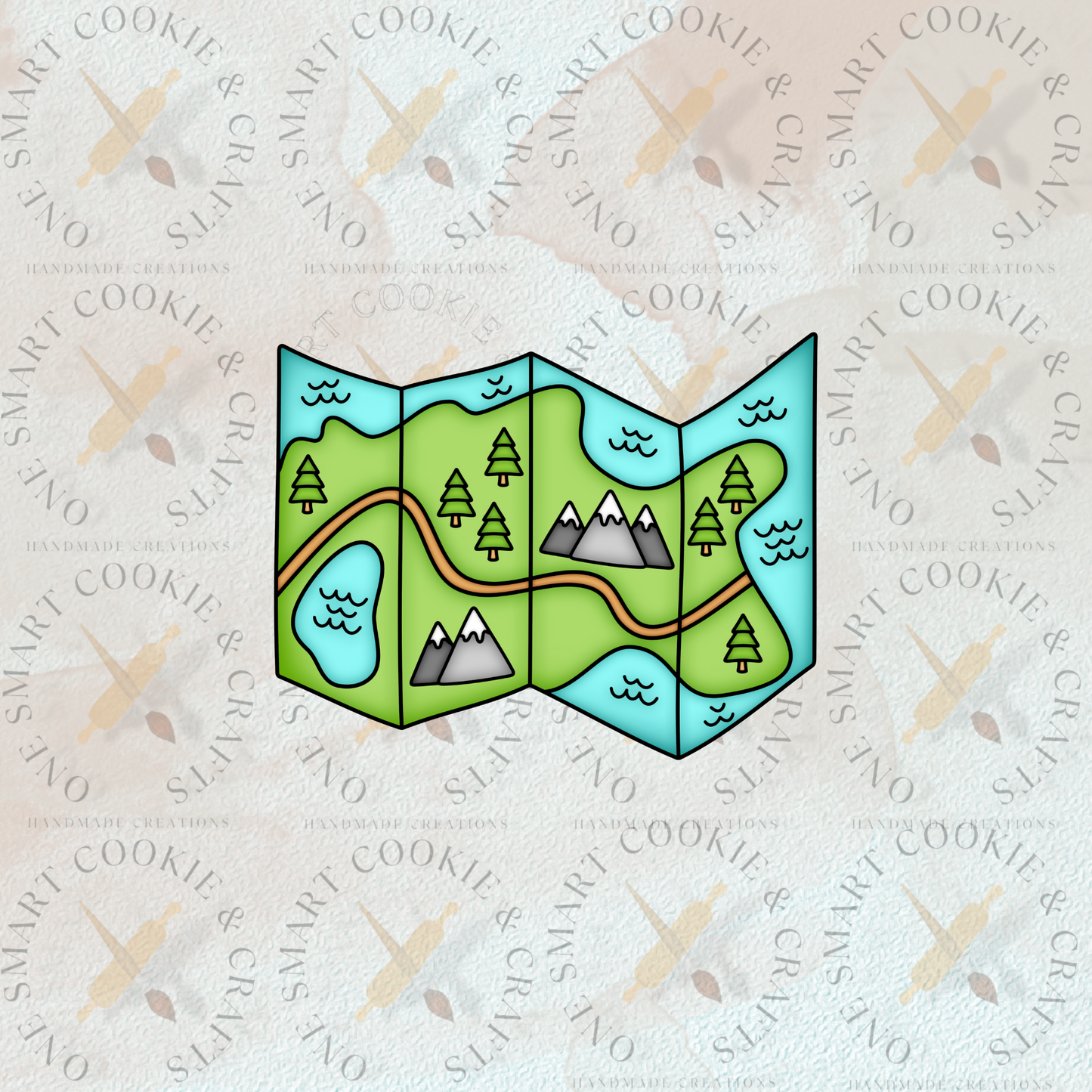 Map Cookie Cutter