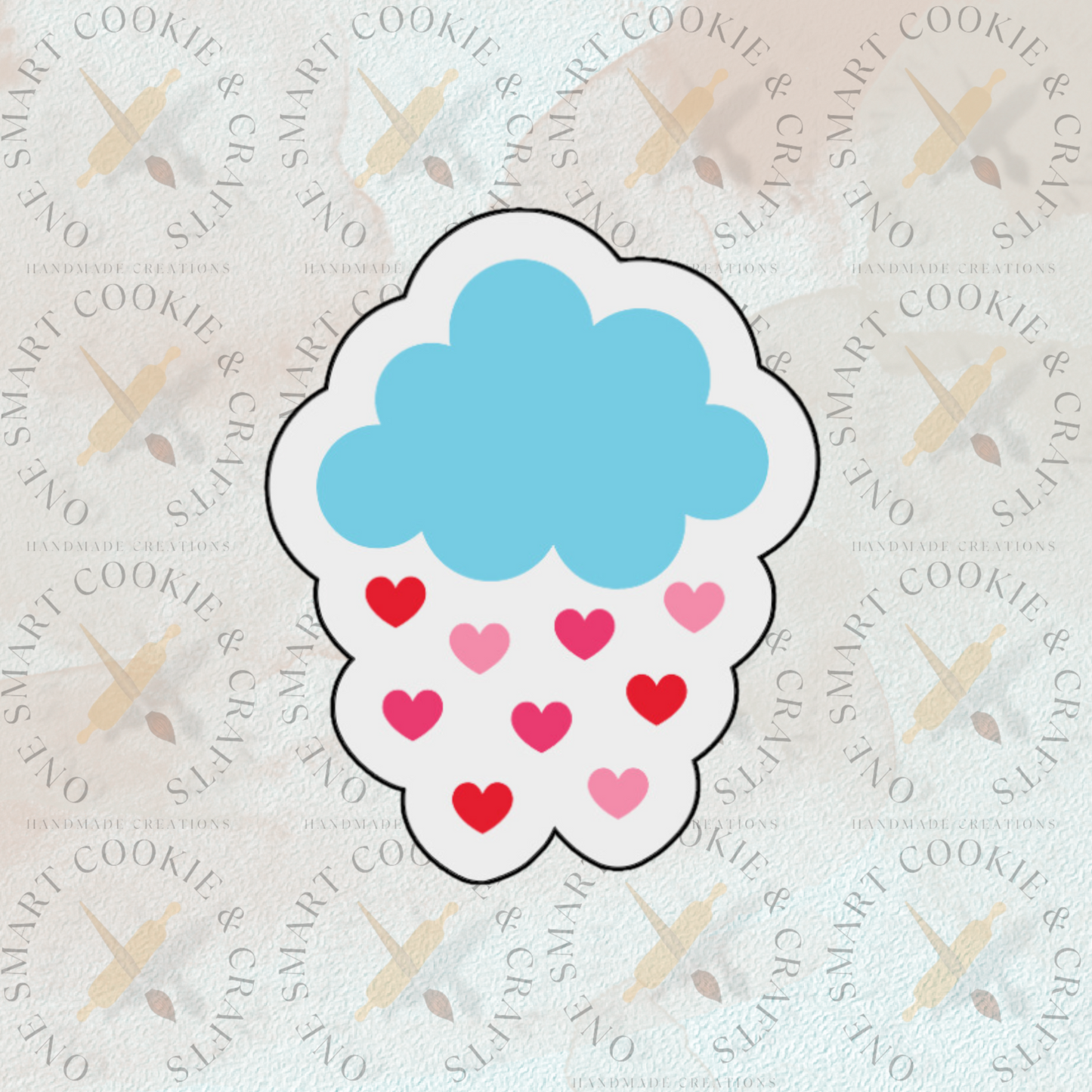 Cortador de galletas de nube