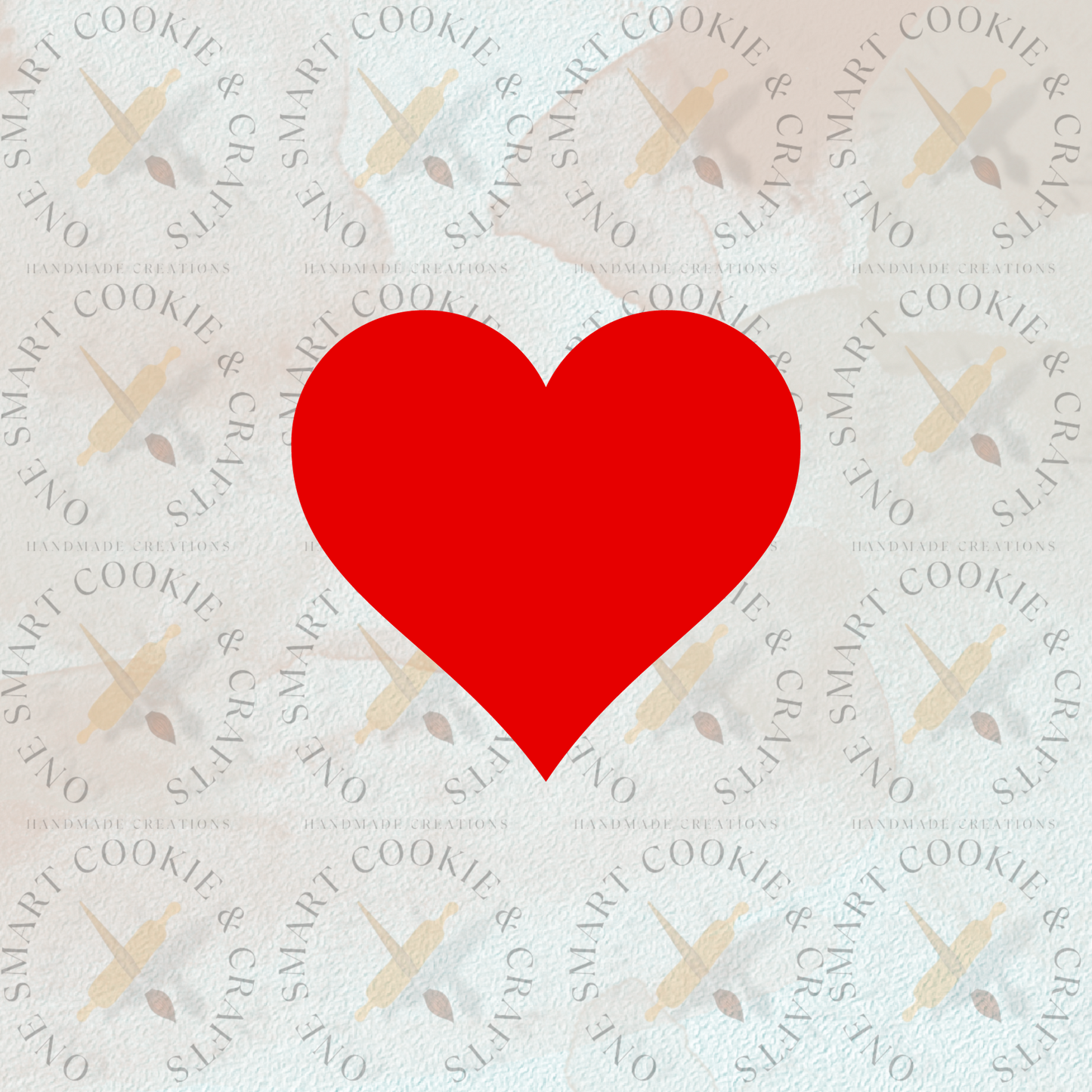 Cortador de galletas de corazón