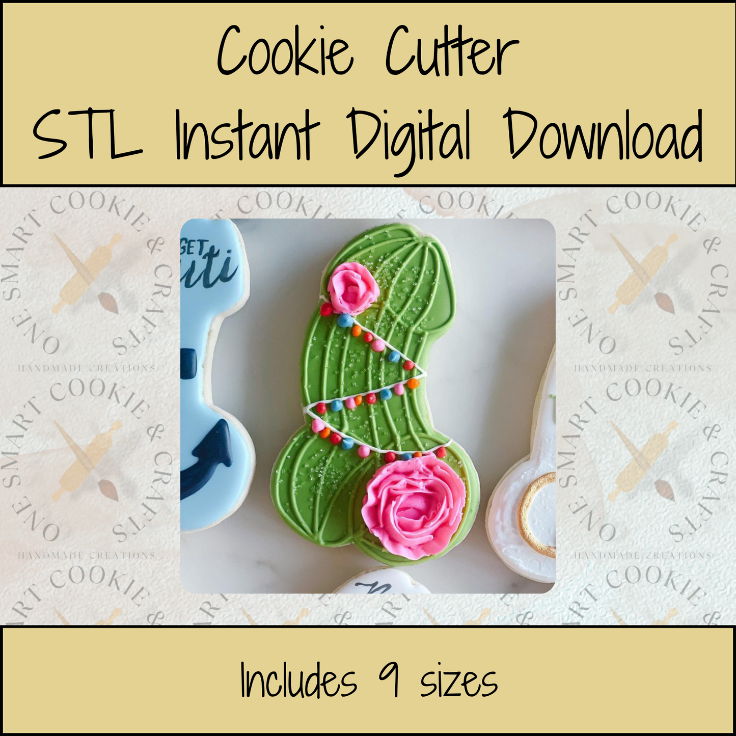 Penis Cookie Cutter STL File