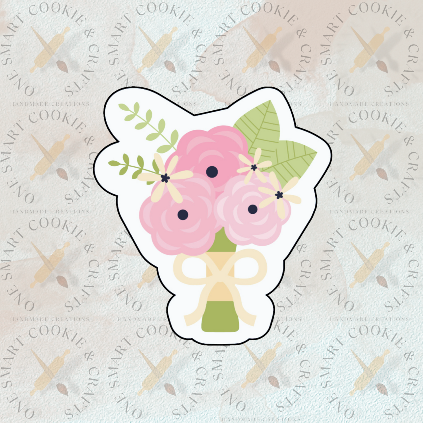 Cortador de galletas florales