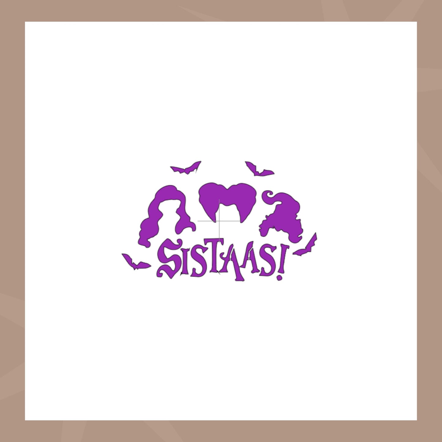 Plantilla de galleta Hocus Pocus