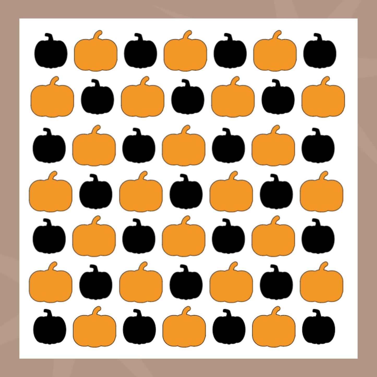 Plantilla de galleta de calabaza