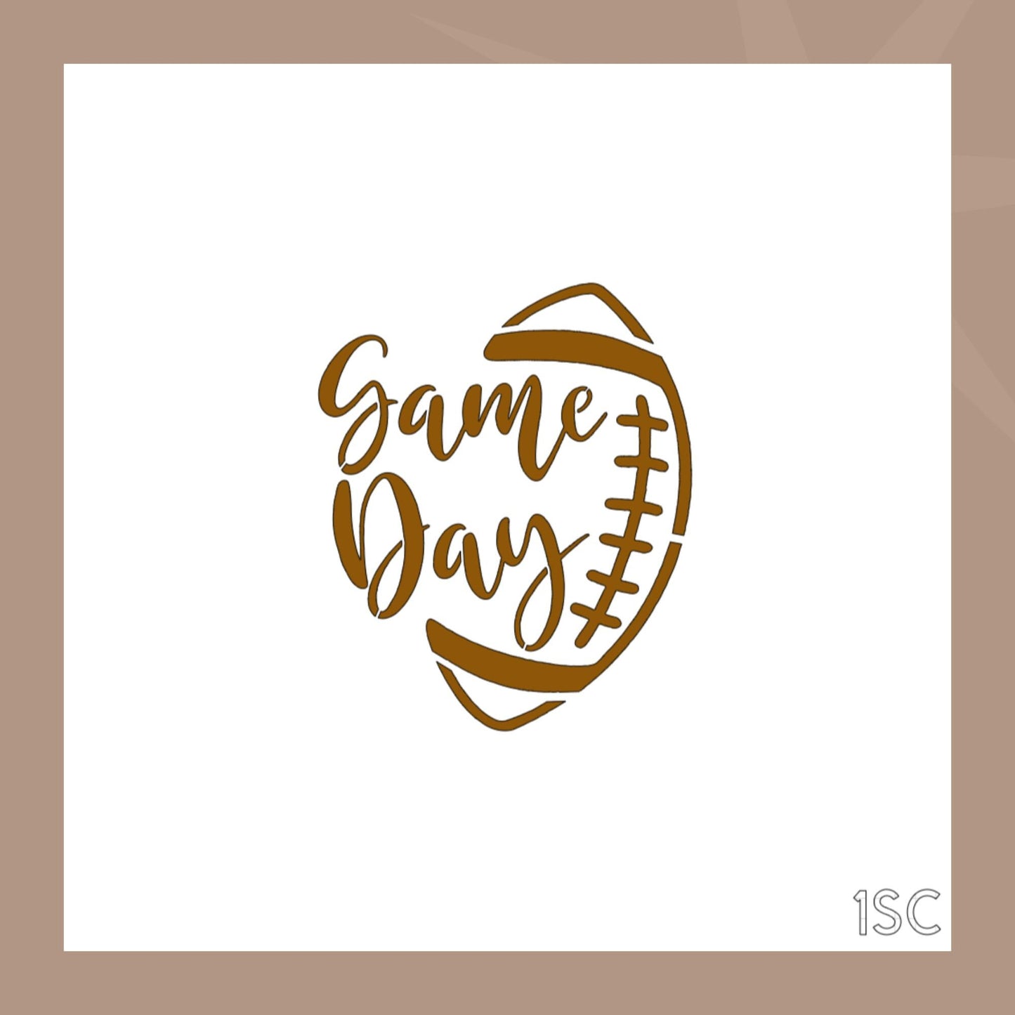 Plantilla de galletas del día del juego