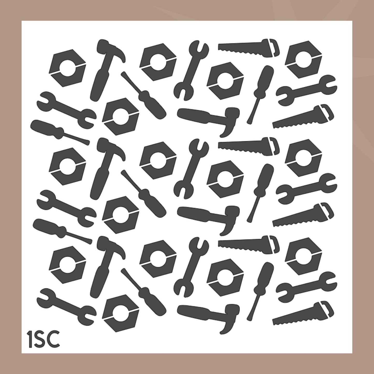 Plantilla de galleta de herramienta