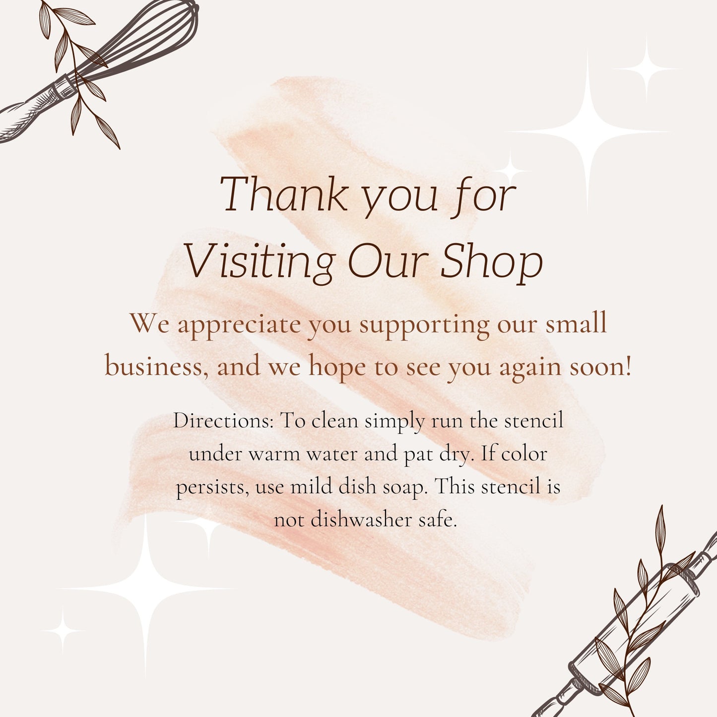 Bunny and Carrot Cookie Stencil