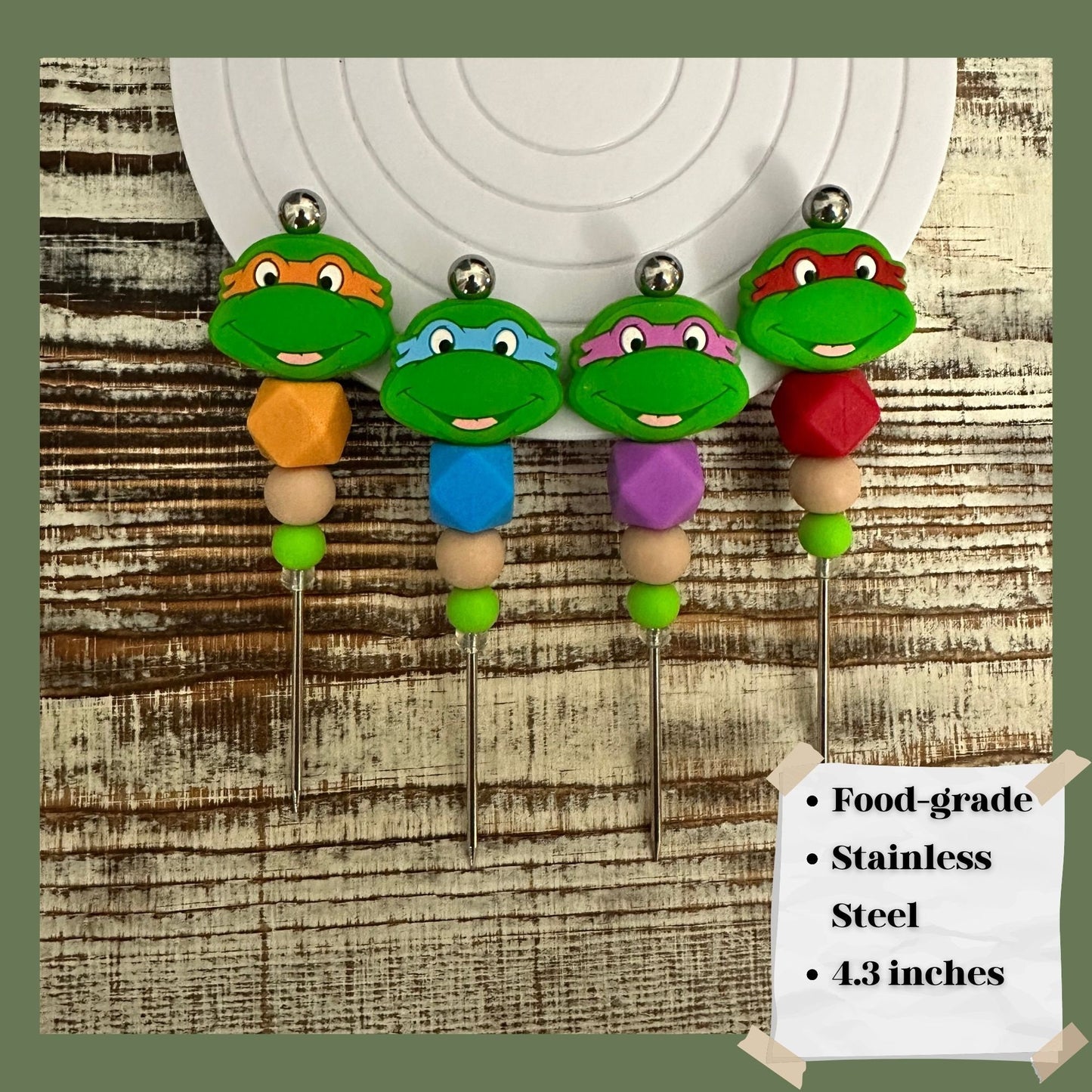 Escriba de galletas de tortuga